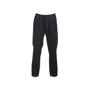 Pantaloni Da Lavoro Uomo CHEMAGLIETTE Jeans Multitasche - Elasticizzati, Cotone Prelavato, Tasche Laterali E Posteriori - Foto 2