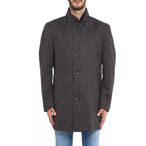 BALTMOORE UOMO: Cappotto in lana in Grigio Scuro