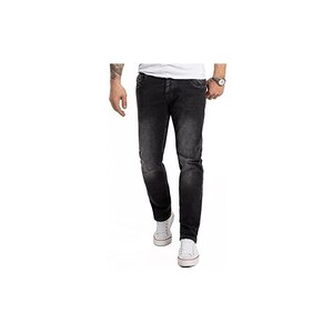 Rock Creek - Jeans da uomo basic, elasticizzati, vestibilità slim fit, W29-W40 M21, 29W x 30L