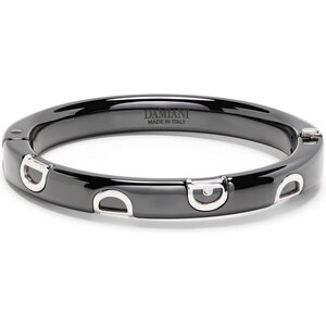 SINGULARU Bracciale Rigido In Acciaio Placcato Oro 18kt Con Zirconi - Regolabile, Apertura 3 Cm, Per Donna - 3