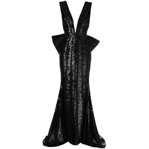 765 Rebecca Vallance abito donna nero Ronnie monospalla 765 Rebecca Vallance abito donna nero Ronnie monospalla