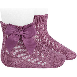 Calzini Alti Al Ginocchio Per Neonate Fiocco Grande Stile - Foto 13