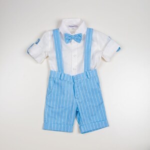 Maperò Camicia A Quadri In Misto Lino M33153 Da Neonato