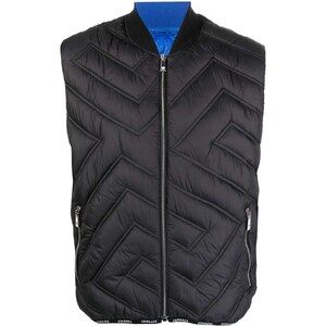 Weste Steppweste Bodywarmer Übergangs Kapuze Ärmellos Zip Herren - Foto 3