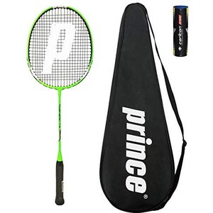 Set Badminton Yuehuamech - 2 Racchette In Alluminio+Carbonio, 3 Volani, Borsa Trasporto, Per Famiglia E Sport Esterno