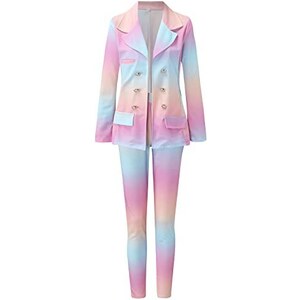 Set Abbigliamento Bambina 2 Pezzi - Top Senza Maniche E Pantaloni Estate - Tailleur Elegante Per Occasioni Speciali - Foto 10