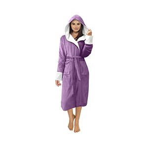 INTIMO Accappatoio Donna In Poly Charmeuse - Veste Morbida Con Cintura, Maniche A Kimono E Collo A Scialle (Nero, Large)