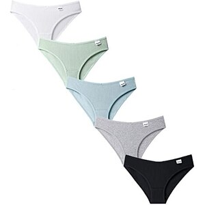 COLORFULLEAF Confezione Da 6 Mutande Donna In Micro Modal - Morbide, Vita Bassa E Traspiranti (Taglie Forti) - 2