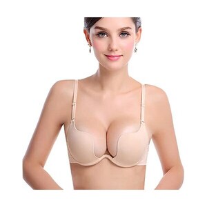 Deyllo Reggiseno Push Up Con Ferretto E Spalline Regolabili E Rimovibili - Morbido E Imbottito, Multiuso