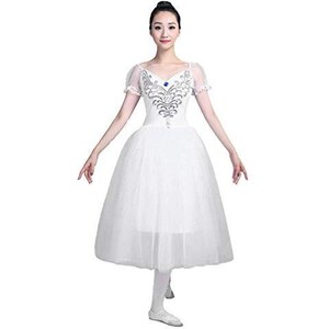 Vestito Balletto Bambina - Body Cotone E Gonna Chiffon, Per Danza E Ginnastica - Foto 6