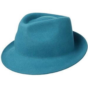 Cappello Feltro Trilby Lipodo - Made In Italy, Lana 100%, Taglie 54-61 Cm, Autunno/inverno Unisex