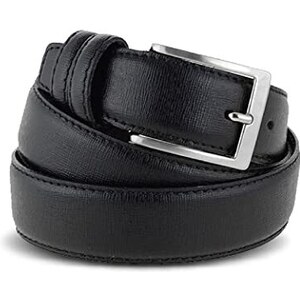 Post Gratuito Da Uomo 30 Mm Cintura In Pelle Legata Nera O - Foto 10