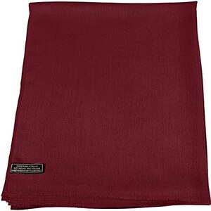 CJ Apparel Blu Chiaro Spesso Tinta Unita Design Misto Cotone Scialle Secondi Sciarpa Avvolgere Stola Tiro Testa Avvolgere Copertura Viso Pashmina Nuovo Blu Taglia Unica 108251648 - Foto 4