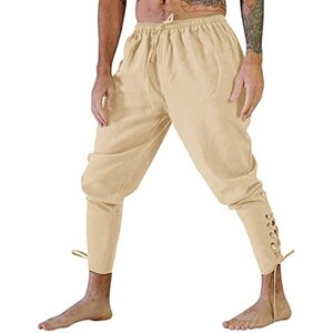 COSDREAMER Costume da uomo medievale rinascimentale pirata vichinga