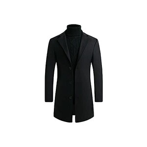 Oniissy Classico cappotto da uomo con risvolto giacca a vento giacca