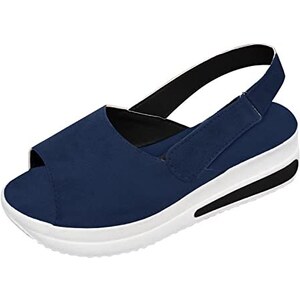 RIEKER - 68851, Sandali A Punta Chiusa Donna, Nero (nero / Nero) 36.5 Ue