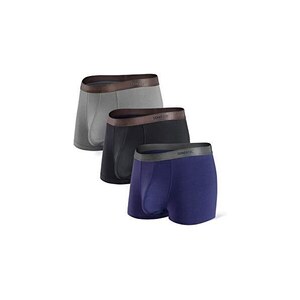 Separatec Boxer da Uomo bambù Doppia Tasca Gen.8 Boxer Aderenti Tasca Separata Mutande Intimo Traspirante Biancheria Intima retrò Multipack 3 Pezzi S