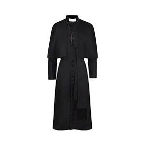 Tunica Da Coro Viola Abito Uomo Prete Preacher Chiesa Piatto - Foto 4