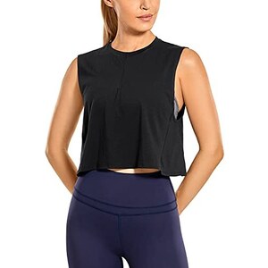 CRZ YOGA Donna Butterluxe A Vita Alta Allenamento Ghette Atletica Pantaloni da Yoga - 64cm Viola Profondo 40
