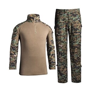 Madeira Camicia Armaturata Oversize Militare