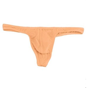 Slip Uomo C-String Perizoma A C In Nylon E Spandex - Biancheria Intima Vista Trasparente