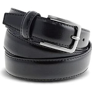 Cintura Uomo In Vera Pelle Mod. PIACENZA, Colore TESTA DI MORO, CHIAROSCURO, Made In Italy - Foto 7