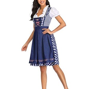 Vestito Da Donna Per Oktoberfest, Costume Bavarese Da Donna - Foto 2