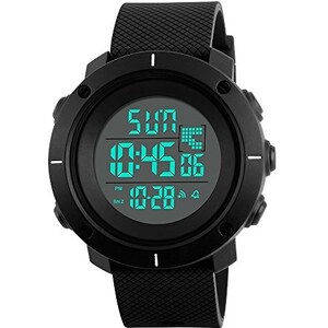 TONSHEN Sportivo Orologio Uomo Donna Impermeabile 50M Subacqueo LED 