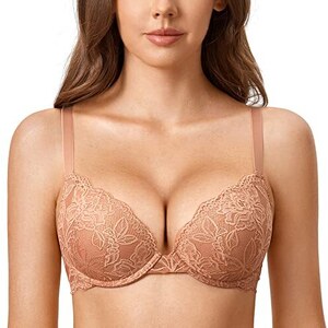 Reggiseno Fascia Imbottita In Pizzo Leavers - Frizzante Fascia - Foto 9