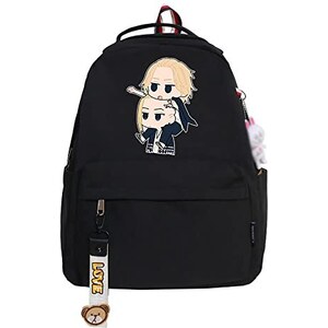 Jiumaocleu, zaino per la scuola a tema anime Miku, con stampa 3D, zaino per laptop e libri, zaino da viaggio, zaino a fumetti per gli amanti degli anime, Tipo 3, 30*14*43cm(L*W*H