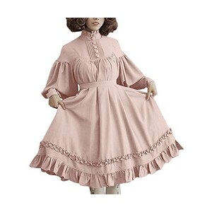 Abito Medievale Donna Curvy - Vestito Steampunk Vintage Per Feste E Carnevale - Foto 8