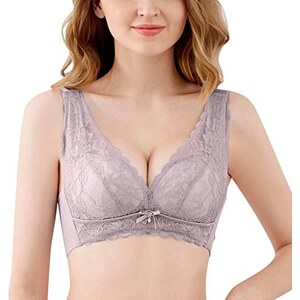 LOVABLE Celebrity Minimizer, Reggiseno con Ferretto, Donna, Grigio, 38 / 5D