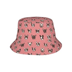 Naimo Cappello Pescatore Rana Pieghevole Adulto Bucket Hat Cotone Estate Cappello a Secchiello Cappello da Pesca Donna Uomo Cappello da Sole per Spiaggia all'Aperto