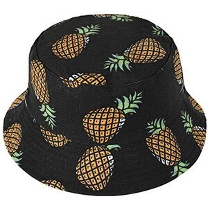 Cappello Da Pescatore Unisex Nero Con Teschio E Ossa Incrociate – Tesa Larga, Protezione Solare, Pieghevole – Regalo Estivo Per Uomo E Donna - 2