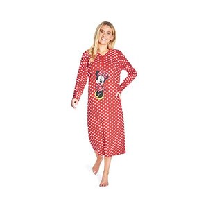 Camicia Da Notta Ekouaer Manica Lunga - Rayon E Spandex, Tasche, Taglie S-XXL