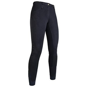 Pantaloni Da Equitazione HKM Wülfer Modello X – Rinforzo Completo, Elastico Alla Caviglia, Per Bambini E Donna, 5 Colori