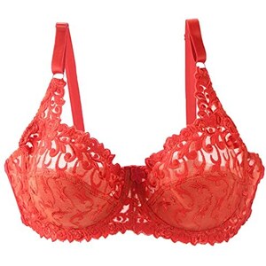 GORGLITTER Reggiseno a triangolo da donna in pizzo con