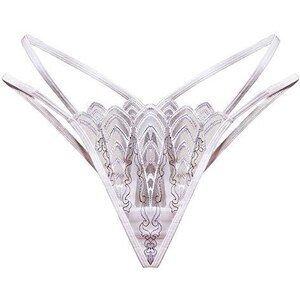 Mutandine Donna IB-iP In Pizzo Trasparente E Rete - Slip Hipster Elasticizzati Senza Cuciture - Taglie Da S A 2XL (Vita 69-81 Cm)