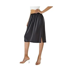 WOWBRIDAL Sottogonna A Cerchi 4 Anelli – Bianca, Linea A, Lunga 95 Cm – Sottoveste Crinolina Per Abiti Da Sposa E Cerimonia