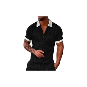 Elesomo Maglietta Da Donna A Maniche Corte, Scollo A V, Cotone Leggero, Taglie Comode