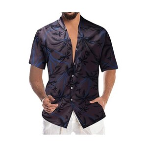 Camicia Hawaiana Da Uomo Camicia Estiva Abbottonata Con Stampa Fenicotteri Da Spiaggia Camicia Casual Da Uomo Camisa Masculina Leggera E Traspirante Da 10,5 € | DHgate