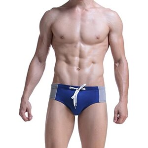 Panegy Slip Da Nuoto Uomo Costume Da Bagno Sexy Brief Da Piscina Estate Pantaloni Corti Bikini Da Spiaggia Per Vacanza Nero 02 Taglia Xl 102253068