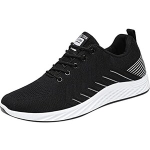 Scarpe Running Uomo Traspiranti, Sneakers Sportive Leggere Per Jogging, Tennis E Trekking. Suola In Gomma Antiscivolo E Assorbimento Urti. Ideali Per Palestra E Fitness.