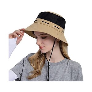 Cappello Di Paglia Con Borsa | Largo Bordo | Donna Spiaggia Estate | Regolabile - Foto 4