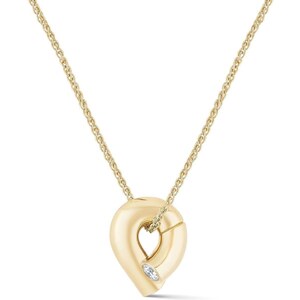 SINGULARU - Charm Amore. Ottone con Finitura Placcata Oro 18kt