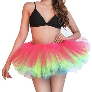 Gonna lunga da donna in tulle, per carnevale, costume da ballo, per Halloween, Natale, feste, grigio scuro, Einheitsgröße