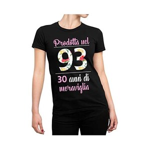 Puzzletee T-shirt Compleanno Divertente 'Non Ho 40 Anni Ma 32,78 + IVA', Maglietta In Cotone, Idea Regalo Per Uomo E Donna