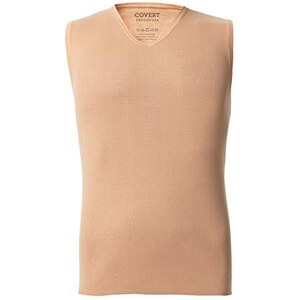 ABAFIP Canotta Uomo In Pizzo Trasparente Con Scollo A V - Lingerie Crossdressing - 2