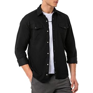 Camicia Uomo Red Bridge In Misto Lino, Colletto Alla Coreana, Regular Fit, Manica Lunga, Modello M5038 - 6