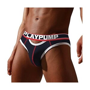 CEWIFO Tanga Uomo Trasparente Slip Costume Uomo Costumi Da Bagno Uomo Slip Boxer Uomo Cotone